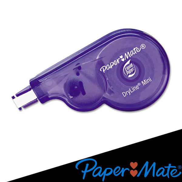 Liquid Paper DryLine Mini 1/5" x 197" Correction Tape - 5/Pack