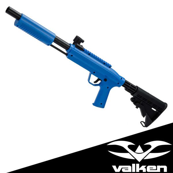 Valken GOTCHA Shotgun Paintball Marker (Color: Blue / Tactical)