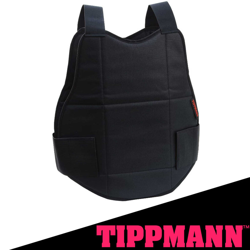 Black OSFM Paintball Chest And Back Protector