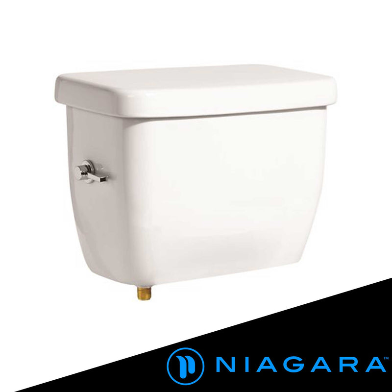 Flapperless High-Efficiency Toilet Tank in White