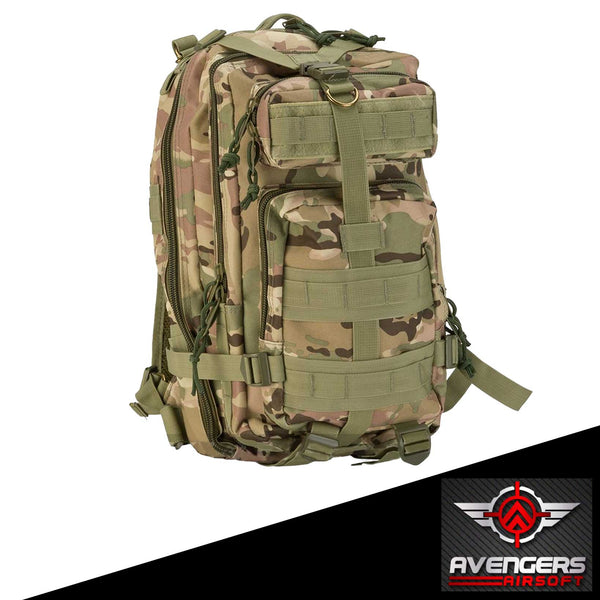 Avengers Lightweight MOLLE Patrol Pack (Color: Camo)
