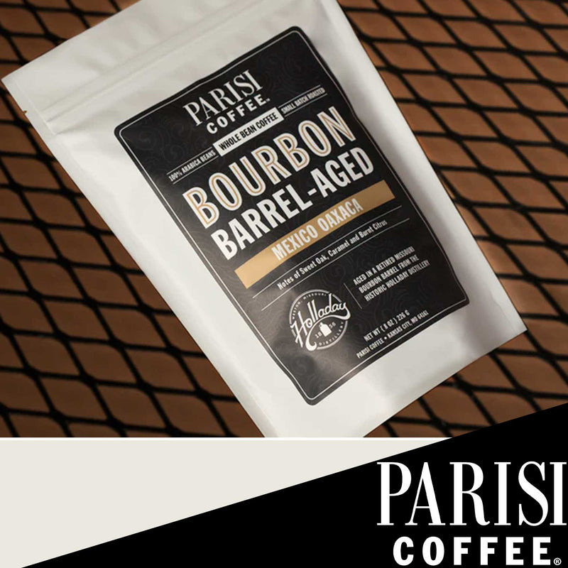 Parisi Artisan Coffee Bourbon Barrel-Aged Mexico Oaxaca 8 oz.