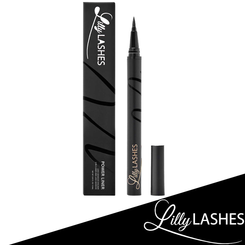 Power Liner with Lash Adhesive In Black