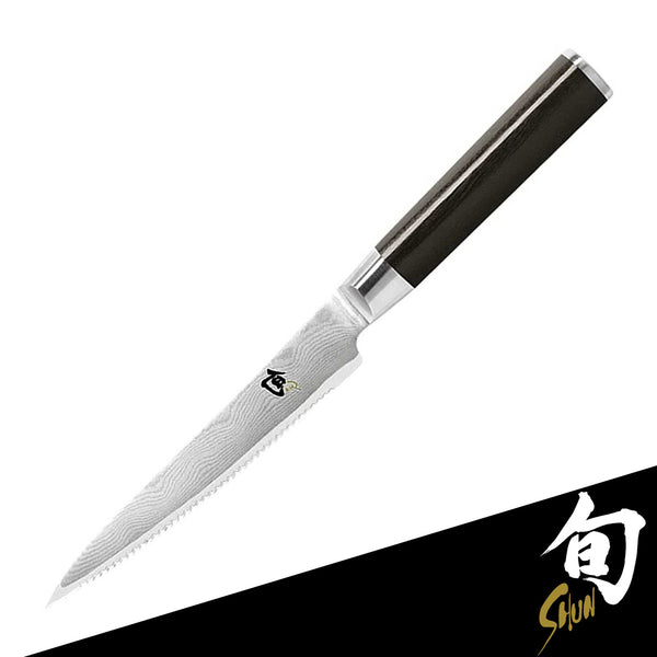 Shun Cutlery Classic Serrated Utility Knife 6 inches