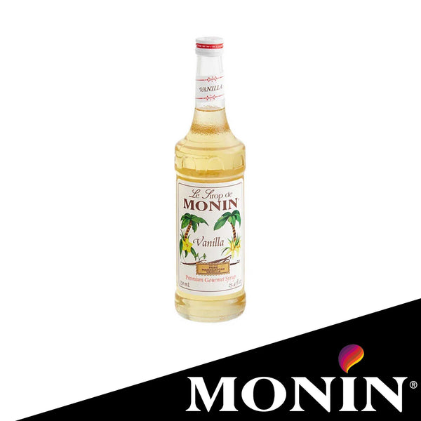 Monin Premium Vanilla Flavoring Syrup - 750 mL