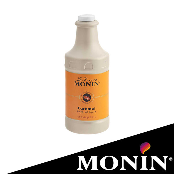 Monin Caramel Flavoring Sauce - 64 fl. oz.