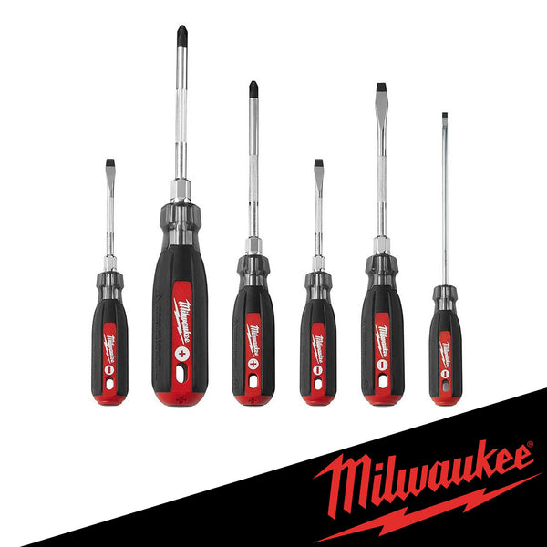 Cushion Grip Screwdriver Kit Package Of 6