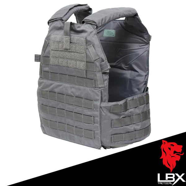 LBX 0300 Tactical Modular Plate Carrier (Color: Wolf Grey / Large)