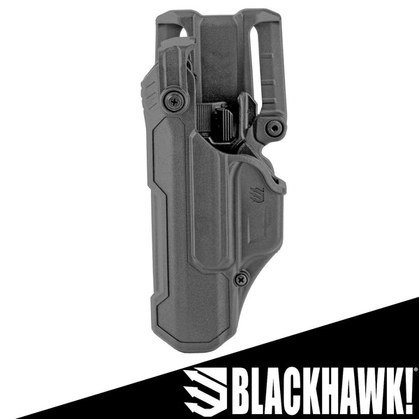 T-Series L3D, Duty Holster, Left Hand, Black Finish, Fits Glock 17/22/31