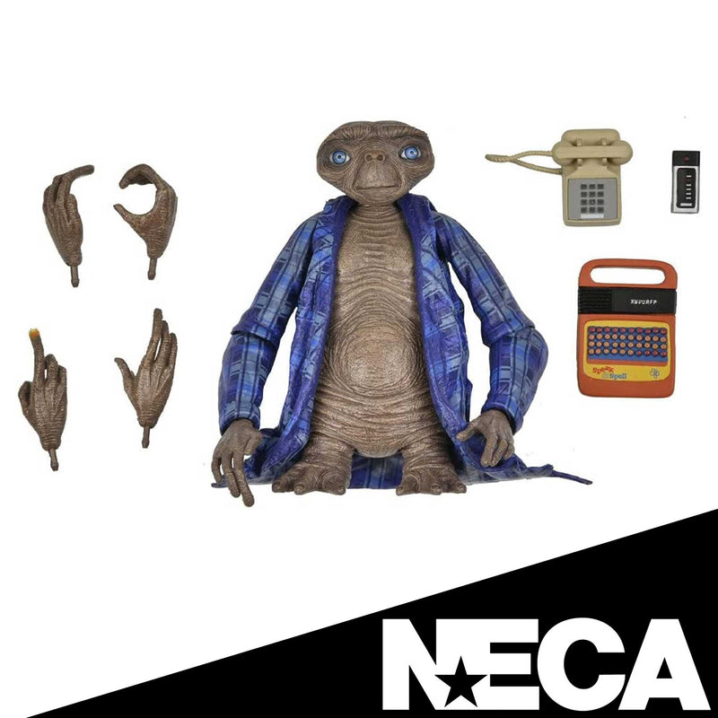 E.T. 40Th Anniversary Ultimate Telepathic E.T 7-Inch Action Figure