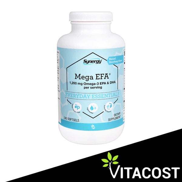 Synergy Mega EFA® 1200 mg Omega-3 EPA & DHA per serving -- 240 Softgels