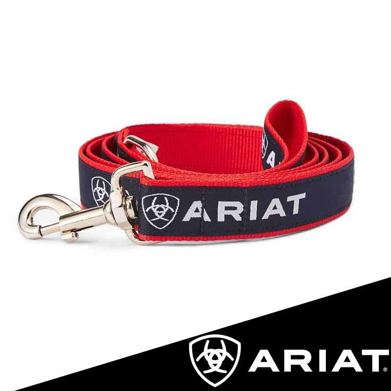 Adjustable Dog Collar - Navy and Red