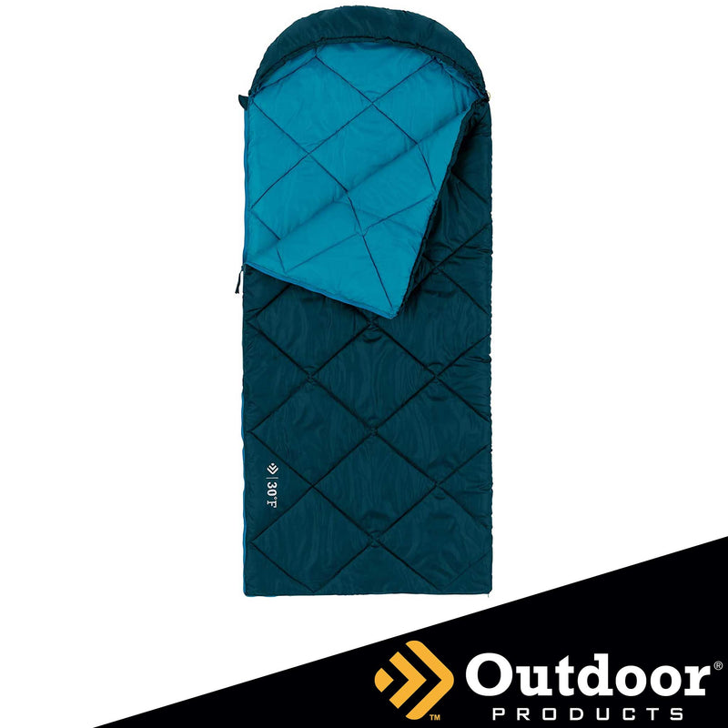 30F Hooded Sleeping Bag Regular Length/Extra-Long