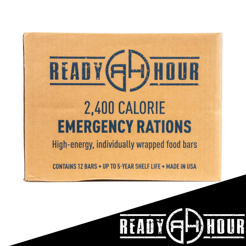 On-The-Go Emergency Food Ration Bars 2400 Calories (30-Pack)
