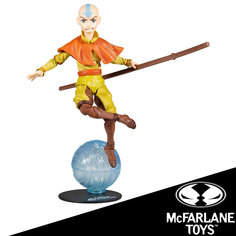Aang (Avatar State), (Traditional Young) or Prince Zuko - 1:10 Scale Action Figures, 7"- Avatar: The Last Airbender