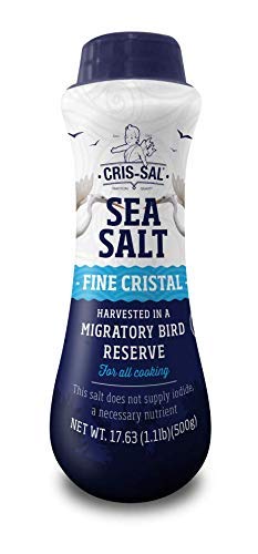 Gourmet Fine Cristal Sea Salt, Full Flavor Premium Natural Grain, Great
