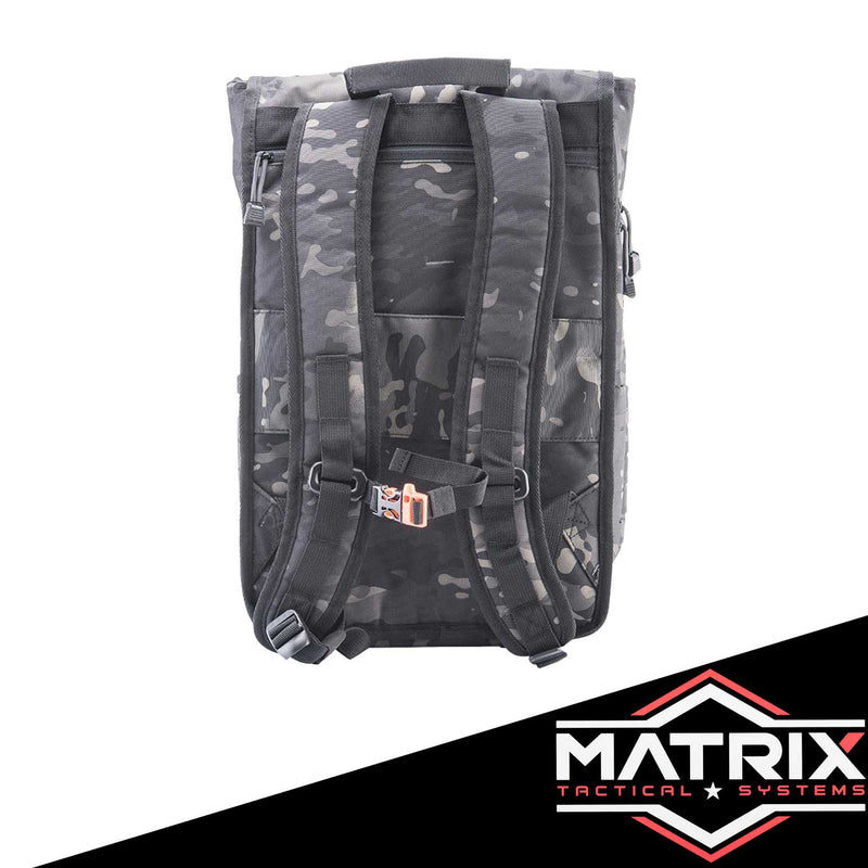 Matrix 40L Laser Cut Large Flap Tactical Backpack (Color: OCP Black)