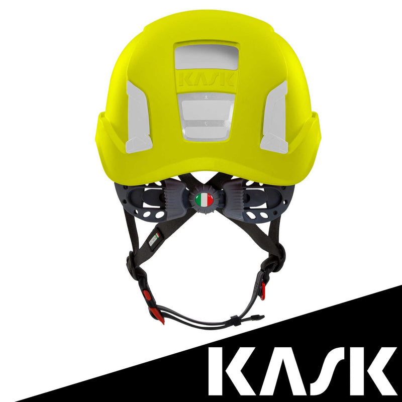 Fluorescent HD Polypropylene, Class E Type 1 Helmet