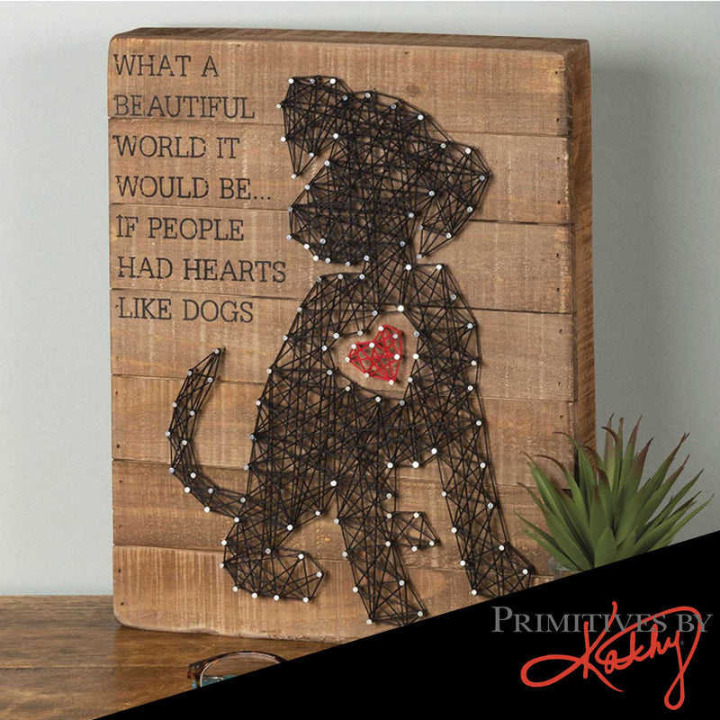 String Art - If People Had Hearts Like Dogs