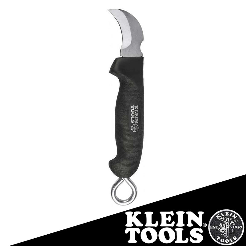 Skinning Knife, Ergnomic Handle With Oversized Ring, 2-Inch Fixed Klein Kurve Blade