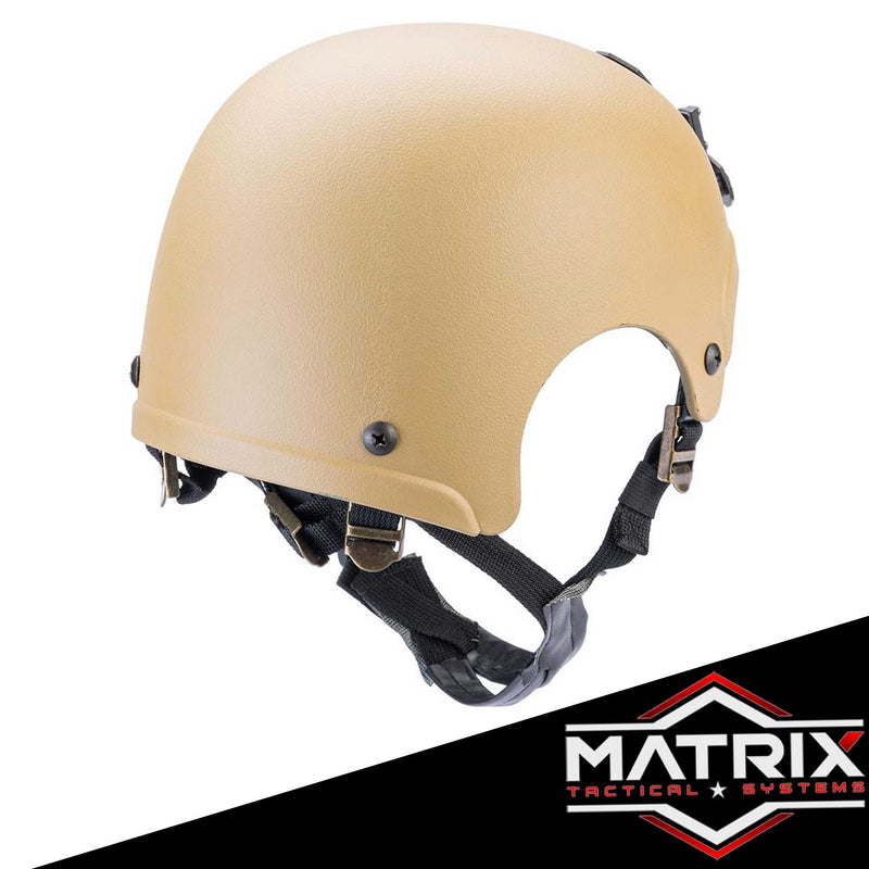 Matrix Light Weight IBH Airsoft Helmet w/ NVG Mount (Color: Tan)