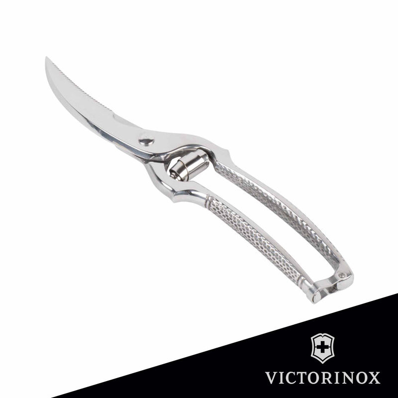 Victorinox Poultry Shear Locking Hammered Texture Handle Stainless Steel, 4"