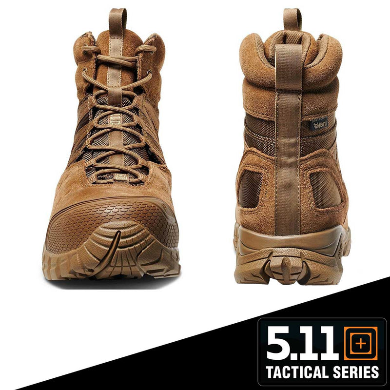 5.11 Tactical Union Waterproof 6" Boot (Size: Dark Coyote / Size 10.5)