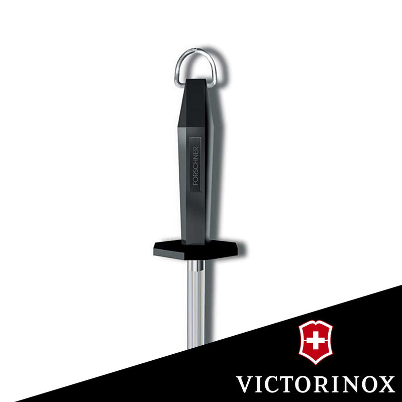 Victorinox Honing Steel Black Plastic Handle, 14 inch