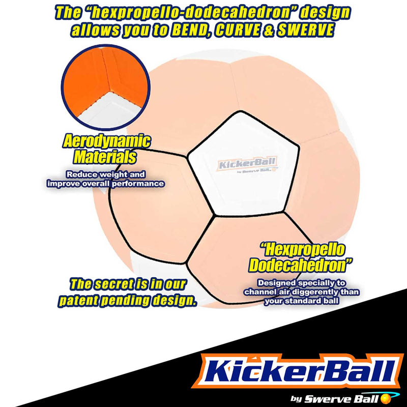 Swerve Ball Sports Soccer Ball
