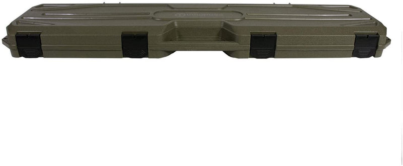 42" Single Scope Hard Plastic Rifle Case with Foam - 41.40" x 8.97" x 3.25" - Made in USA