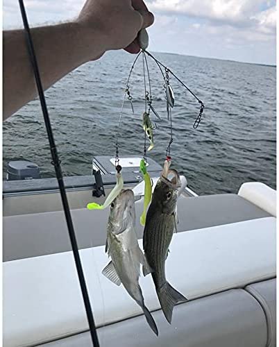 5 Arms Alabama Umbrella Rig Fishing Lure Bait Rigs