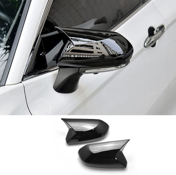 2PCS Car Side Rear View Mirror Guard Cover Caps Trims Exterior Decoration Accessories