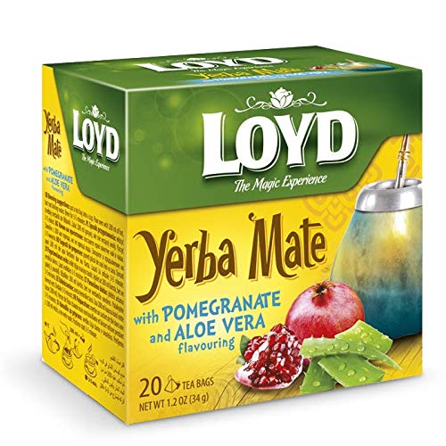 LOYD Yerba Mate tea: Aloe Vera & Pomegranate