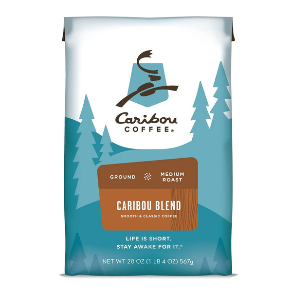 Medium Roast Ground Coffee - Caribou Blend 20 Ounce Bag
