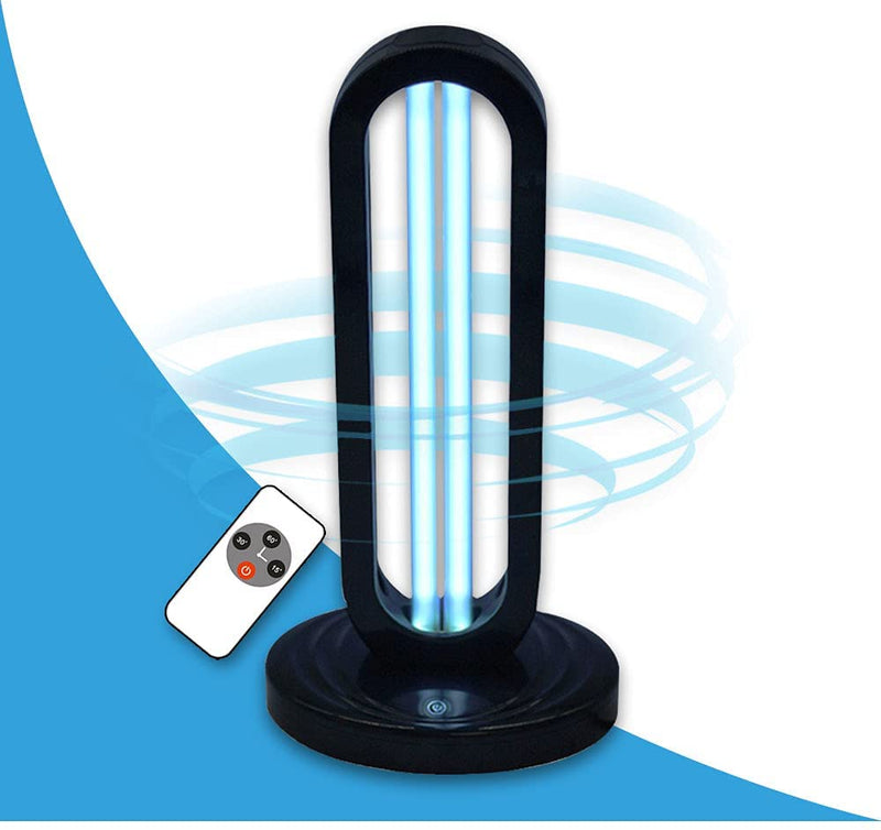 UVILIZER Tower - UV Light Sanitizer & Ultraviolet Sterilizer Lamp w/ Remote Control