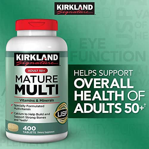 Kirkland Signature Mature Multi Vitamins & Minerals with Lycopene and Lutein
