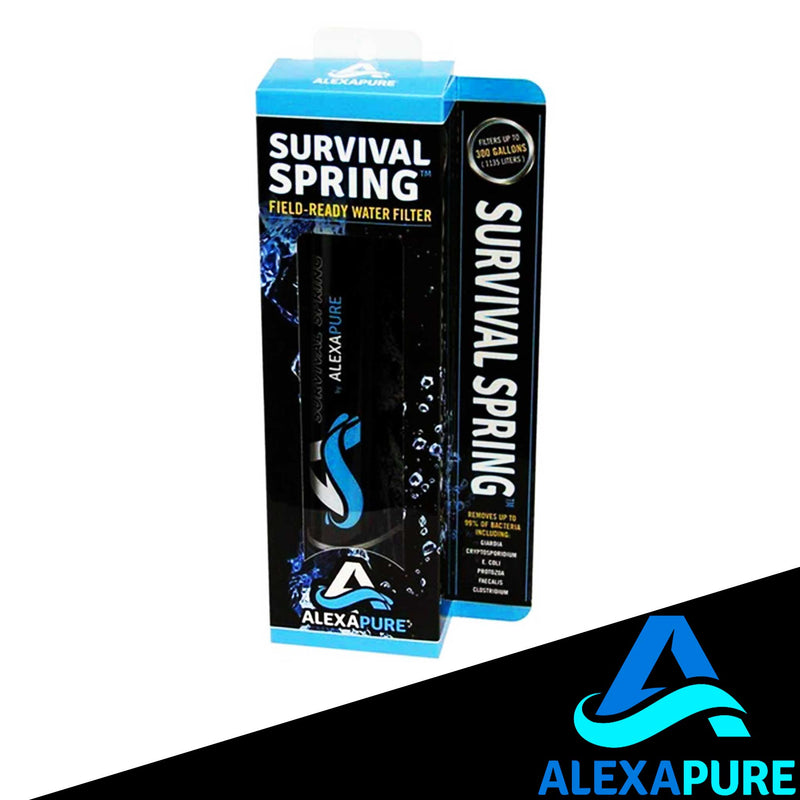Alexapure Survival Spring Personal Water Filter