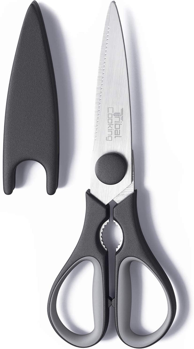 Tribal Cooking Kitchen Scissors - 8.8-Inch Professional Kitchen Shears