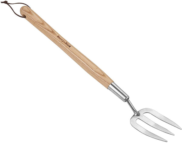 Gardening Hand Fork, 22.6 Inches Long Handled Stainless Steel