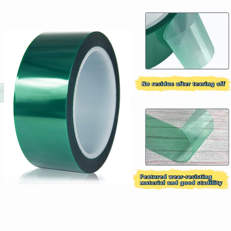 Polyester Tape for Resin, epoxy Tape, 2 in x 108 ft, Used for epoxy molding, Silicone Adhesive
