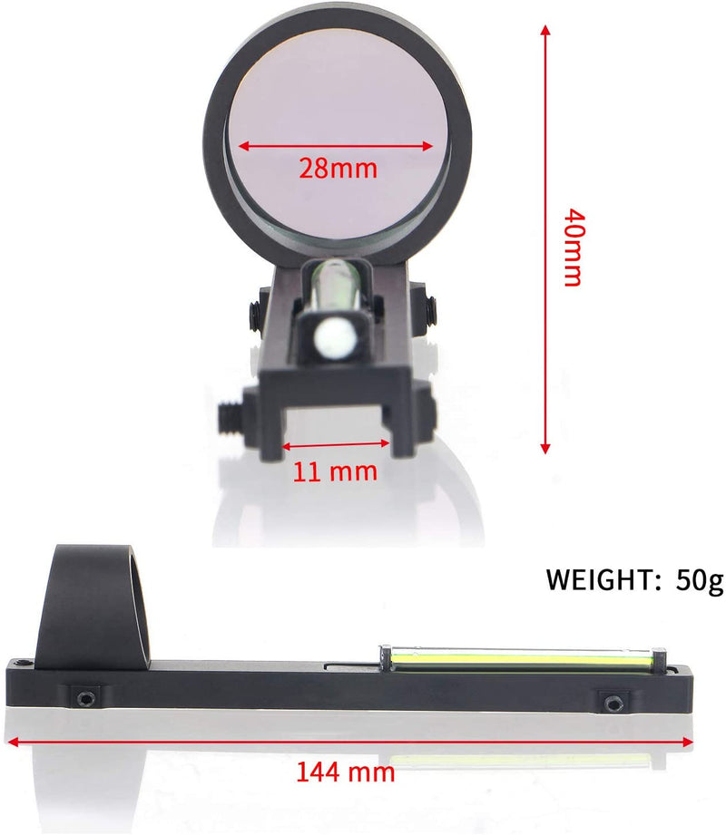 1X28 Green Dot Sight Lightweight Rifle Scope Outdoor Sport Dot Sight