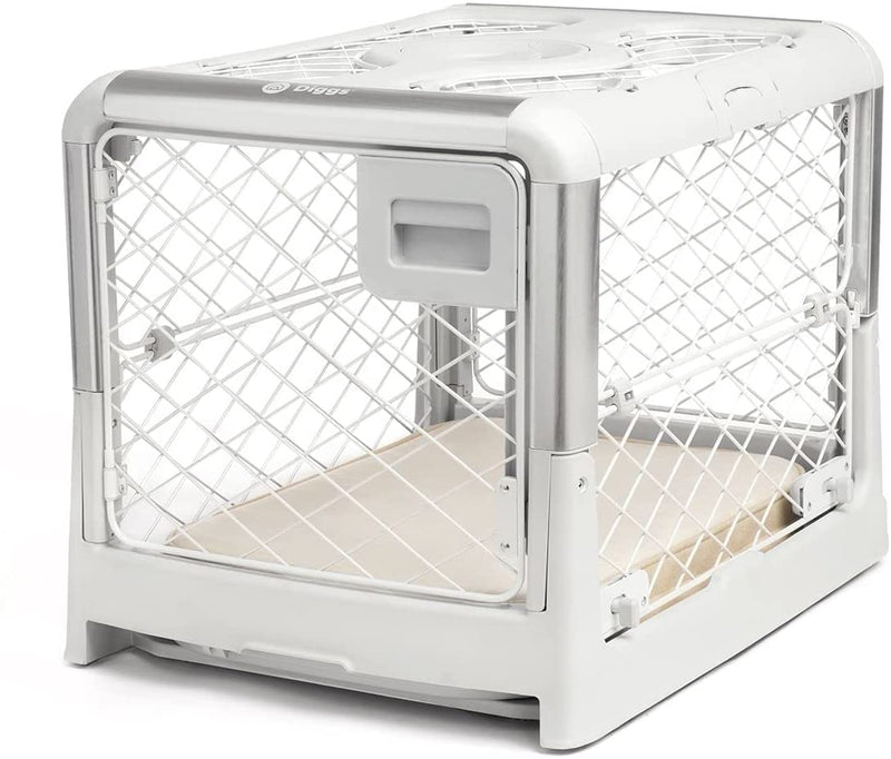 Diggs Revol Dog Crate (Collapsible Dog Crate, Portable Dog Crate, Travel Dog Crate, Dog Kennel)