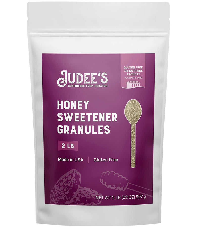 Honey Sweetener Granules 2 lb - Great for Baking and Cooking - Add to Tea, Coffee, Yogurt