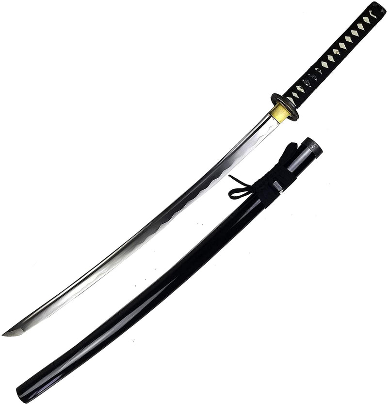 Hand Forged Japanese Katana Samurai Sword - 1045 High Carbon Steel Full Tang Blade