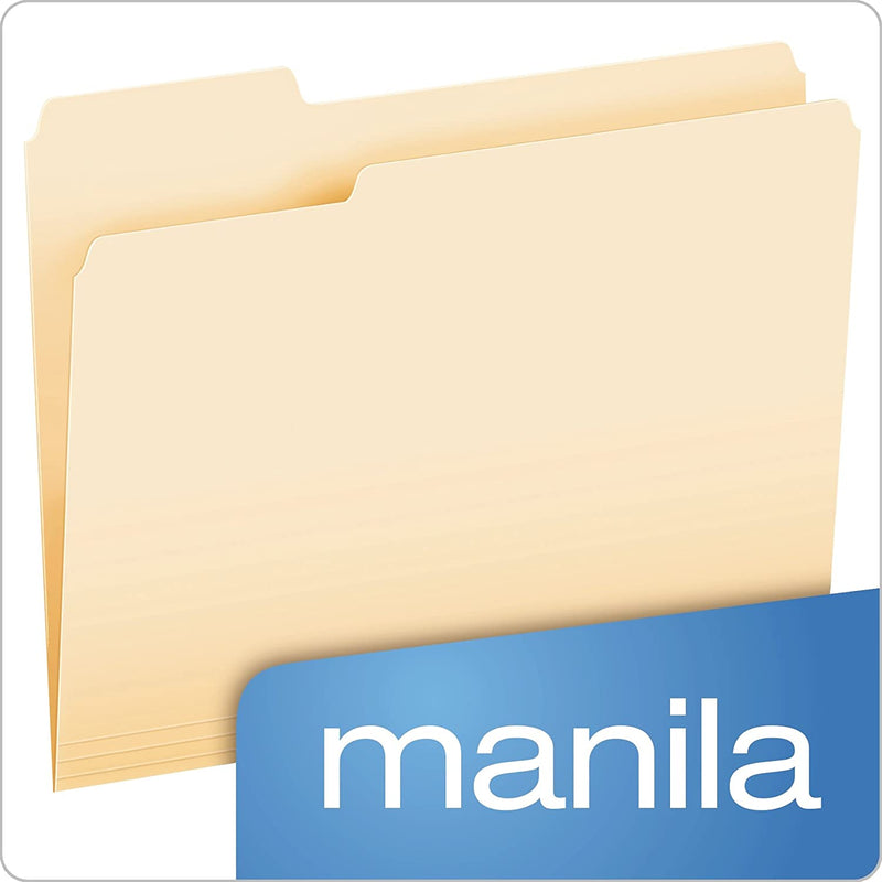 File Folders, Letter Size, 8-1/2" x 11"