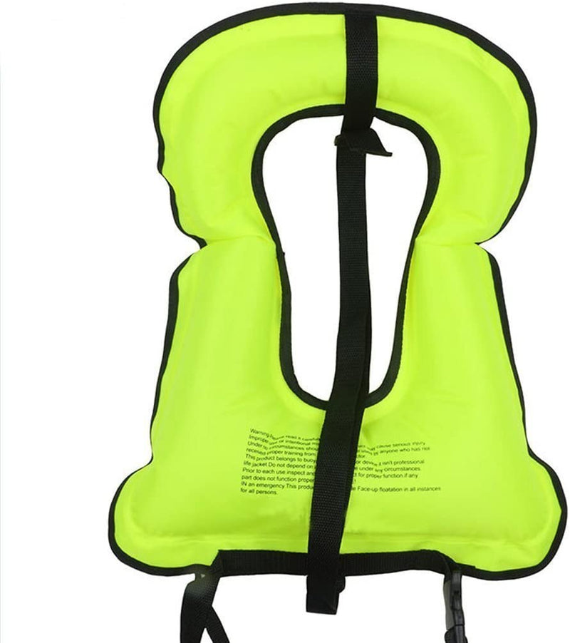 Adults Portable Inflatable Swim Vest Jackets