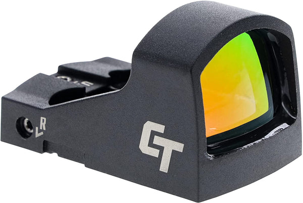CTS-1550 Ultra Compact Open Reflex Pistol Sight with LED 3.5 MOA Red Dot and Integrated Co-Witness