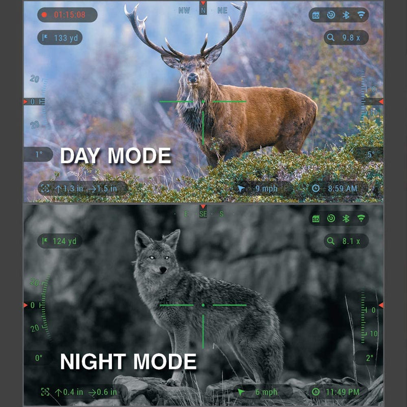 ATN MossyOak X-Sight-4k Pro Smart Day/Night Camouflage Scope w/Full HD Video