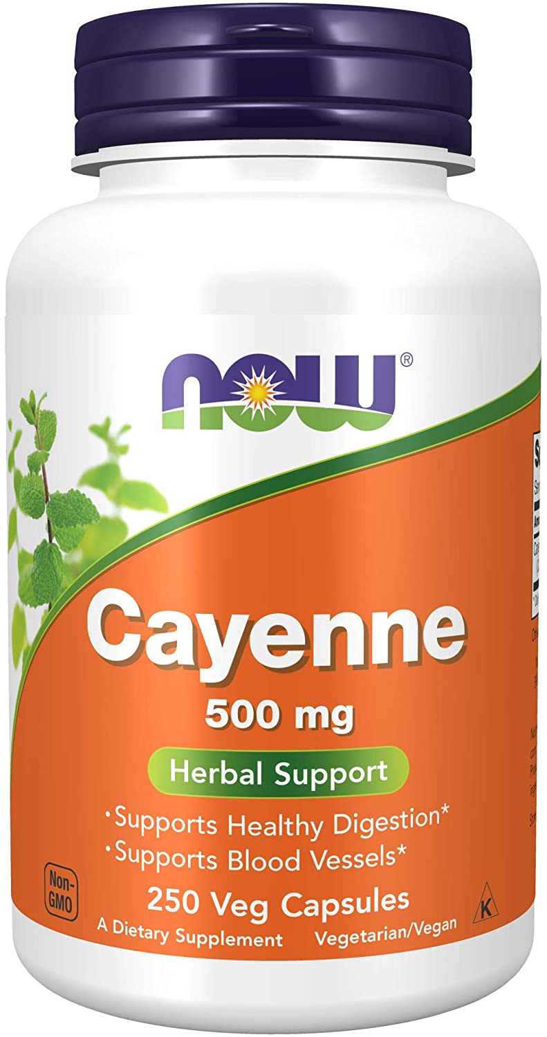 NOW Supplements Cayenne (Capsicum annuum)500 mg