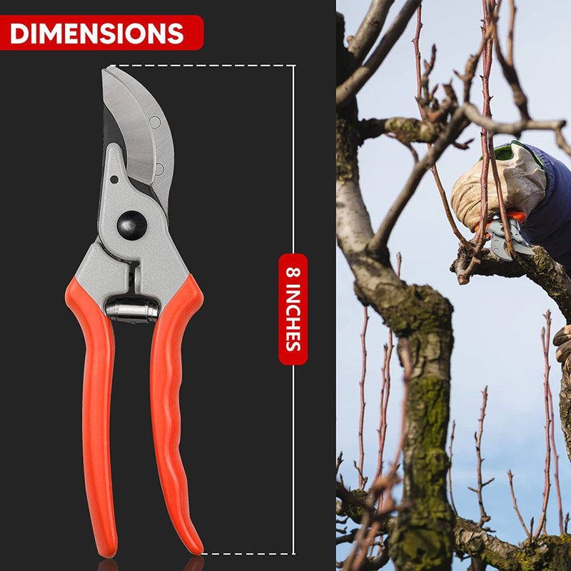Pruning Shears, One-Hand Garden Shears, Gardening Hand Tools Tree Trimmers